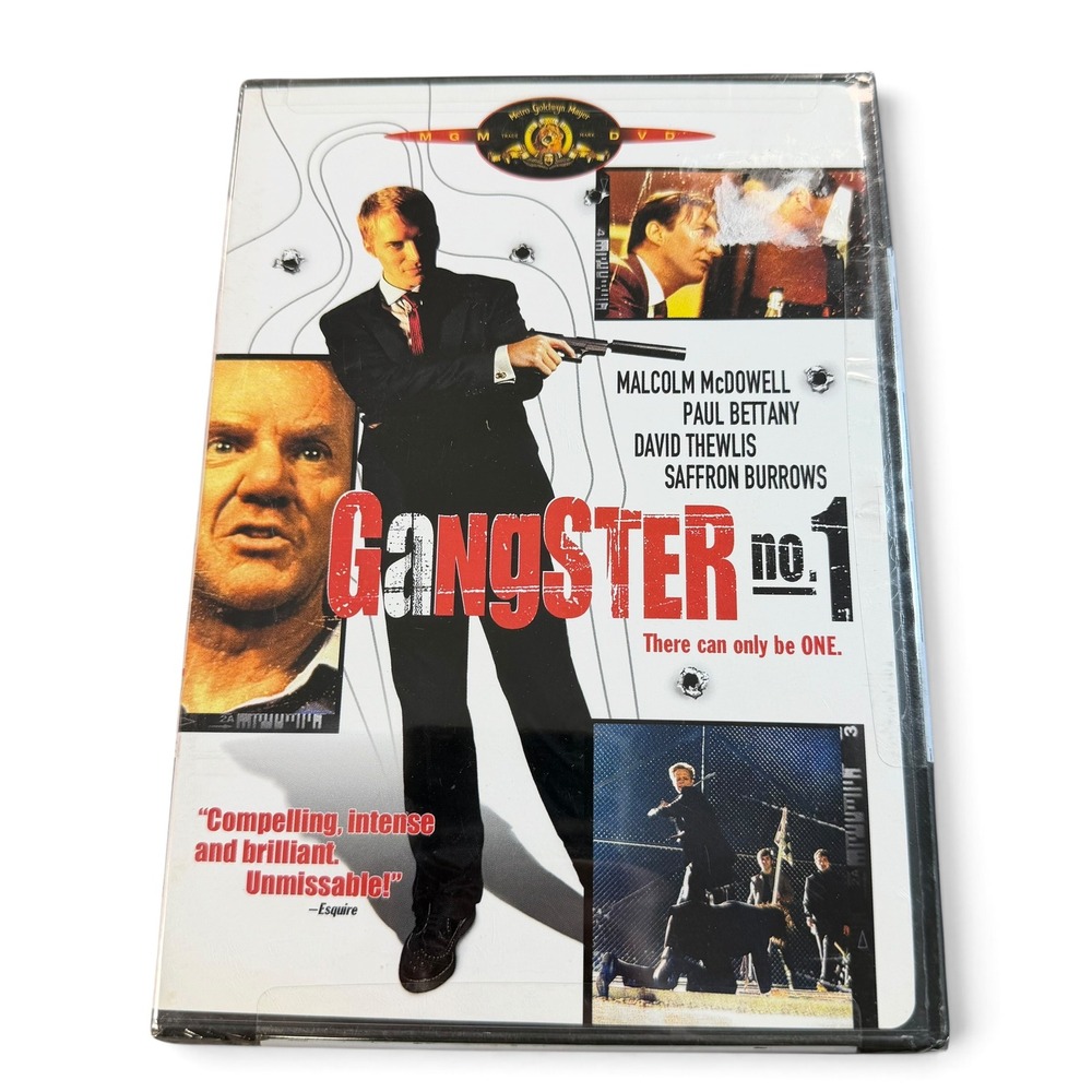 Gangster No. 1 DVD 2002 Widescreen British Crime Thriller Malcolm McDowell New